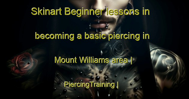 Skinart Beginner lessons in becoming a basic piercing in Mount Williams area | PiercingTraining | PiercingClasses | SkinartTraining-United States